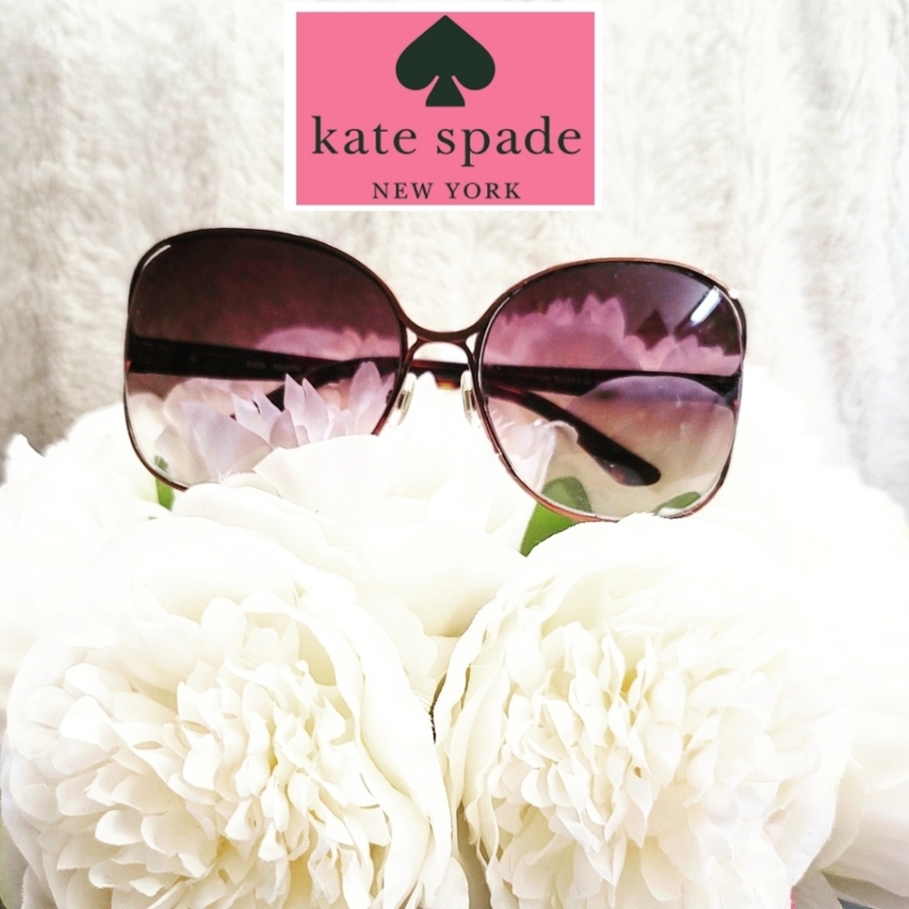🎉🎉 HOST PIC 🎉🎉 Authentic Kate Spade ♠️ Rose 🌹 Coloured Glasses 🥂